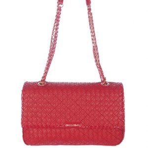 Mario Valentino Handbag - Italian - Woven - Shoulder Bag - Vegan Leather